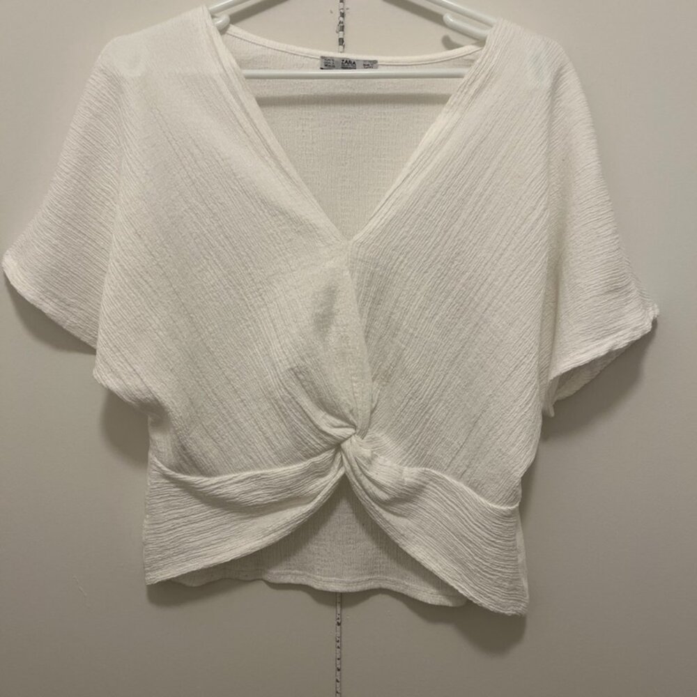 Zara Crepe Twist top